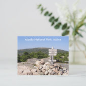 Cliff Walk Postkarte (Stehend Vorderseite)