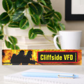 Cliffe VFD Flammenschreibplatte Namensplakette
