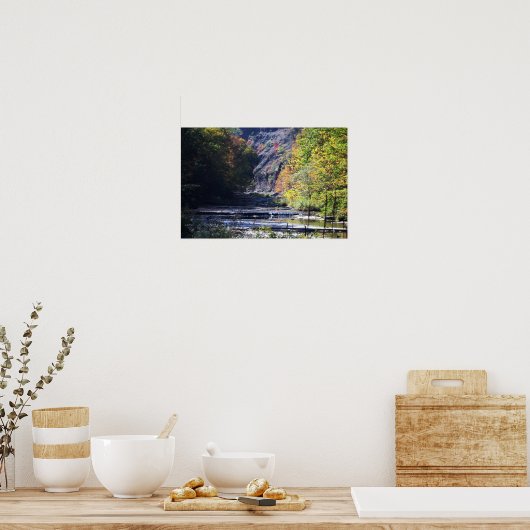 Cliffing Waterscape Poster (Küche)