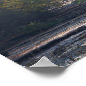 Cliffing Waterscape Poster (Ecke)