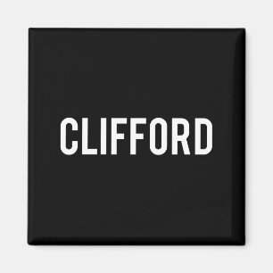 Clifford - Cooles neues lustiges Namens Fan-Gesche Magnet