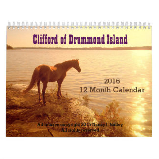 "Clifford Kalenders des Drummond Insel-" 2018 Kalender