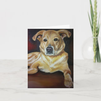 "Clifford" - Portraits für Haustiere NoteCards Karte