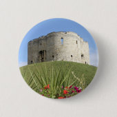 Cliffords Tower Button (Vorderseite)