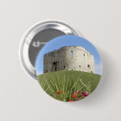 Cliffords Tower Button (Vorne & Hinten)