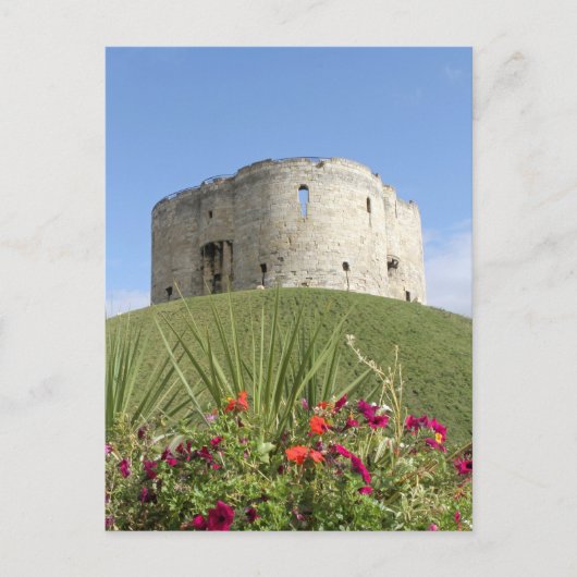 Cliffords Tower Postkarte (Vorderseite)