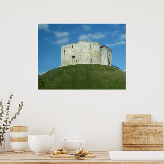 Cliffords Tower, York, England Poster (Küche)