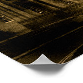 Cliffords Tower, York Poster (Ecke)