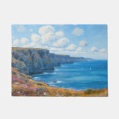 "Cliffs of Endless Horizon" - Eine walisische Seas Fußmatte (Vorderseite)