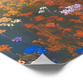 "Cliffs of Endless Horizon" - Eine walisische Seas Poster (Ecke)