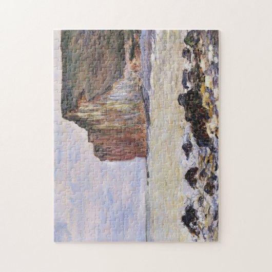 Cliffs of Les Petites-Dalles Puzzle (Vertikal)