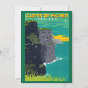 Cliffs of Moher 5x7 große Postkarte