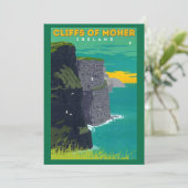 Cliffs of Moher 5x7 große Postkarte (Stehend Vorderseite)
