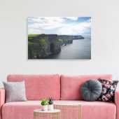 Cliffs of Moher in Ireland Canvas Print Leinwanddruck (Insitu (Wohnzimmer))