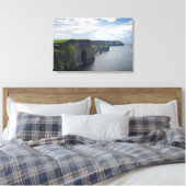 Cliffs of Moher in Ireland Canvas Print Leinwanddruck (Insitu (Schlafzimmer))