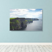 Cliffs of Moher in Ireland Canvas Print Leinwanddruck (Insitu (Holzboden))
