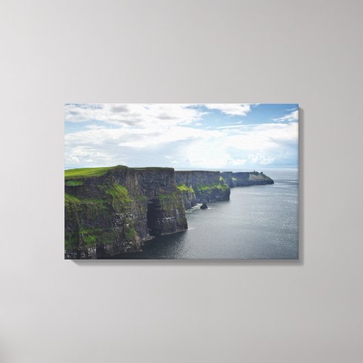 Cliffs of Moher in Ireland Canvas Print Leinwanddruck (Vorderseite)