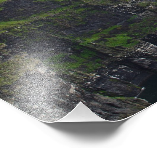 Cliffs of Moher in Ireland Foto Print (Ecke)