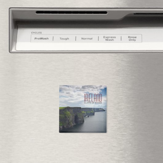 Cliffs of Moher in Ireland Text Magnet (In Situ (Geschirrspüler))