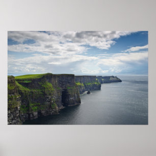 Cliffs of Moher in Irland Poster Druck