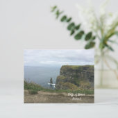 Cliffs of Moher in Irland Postkarte (Stehend Vorderseite)