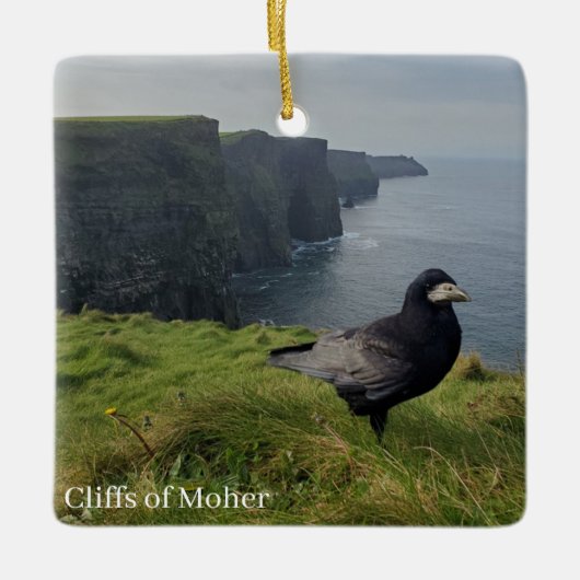 Cliffs of Moher, Ireland Christmas Ornament Rook (Vorderseite)