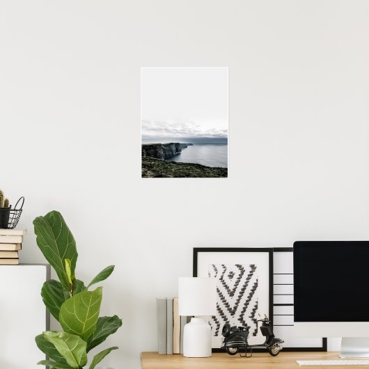 Cliffs of Moher, Ireland Travel Fotograhy Poster (Heimbüro)
