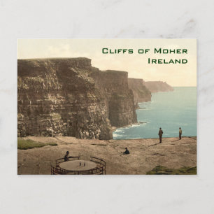 Cliffs of Moher Irish Music Jig Postcard Postkarte