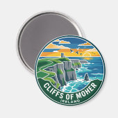 Cliffs of Moher Irland Magnet (Vorderseite/Rückseite)