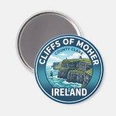 Cliffs of Moher Irland Magnet (Vorderseite/Rückseite)