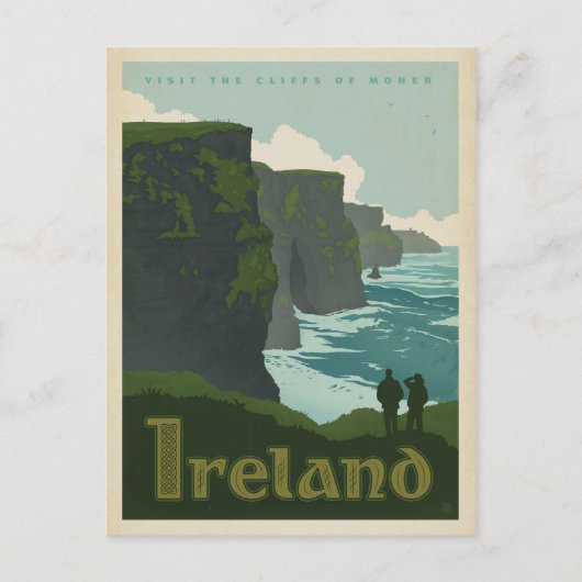 Cliffs of Moher | Irland Postkarte (Vorderseite)