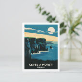 Cliffs of Moher, Irland Postkarte (Stehend Vorderseite)