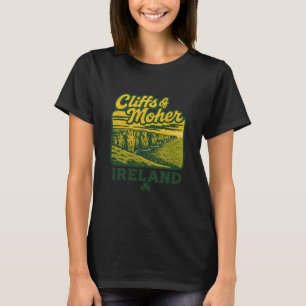 Cliffs Of Moher Irland Retro-Urlaubslandmarke So T-Shirt