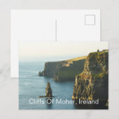 Cliffs of Moher Irlands Naturwunder Postkarte (Vorne/Hinten)