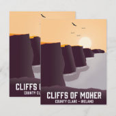 Cliffs of Moher Landkreis Clare, Irland. (Vorne/Hinten)