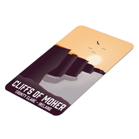 Cliffs of Moher Landkreis Clare, Irland. Magnet (Linke Seite)