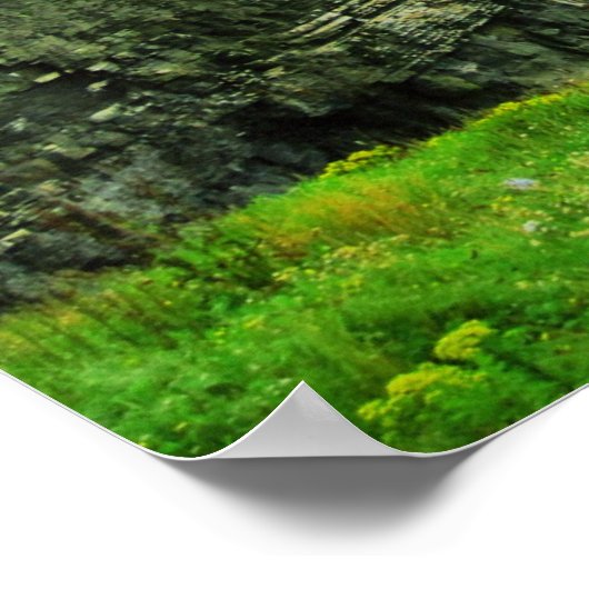 Cliffs of Moher, Landkreis Clare, Irland Poster (Ecke)