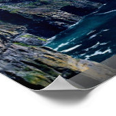 Cliffs of Moher, Landkreis Clare, Irland Poster (Ecke)