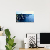 Cliffs of Moher, Landkreis Clare, Irland Poster (Heimbüro)