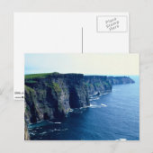 Cliffs of Moher, Landkreis Clare, Irland Postkarte (Vorne/Hinten)