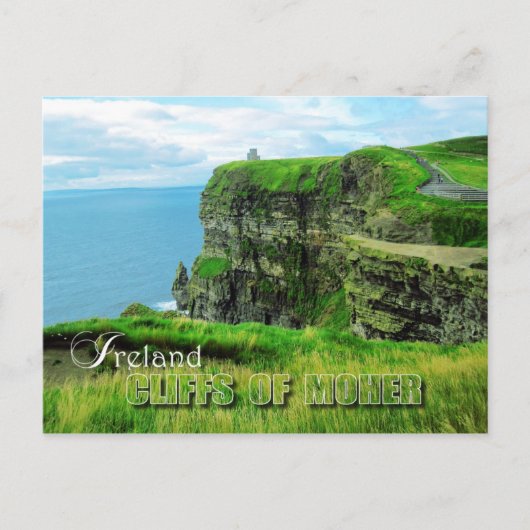 Cliffs of Moher, Landkreis Clare, Irland Postkarte (Vorderseite)