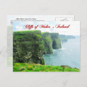Cliffs of Moher, Landkreis Clare, Irland Postkarte (Vorne/Hinten)