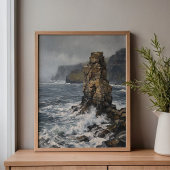 Cliffs of Moher Meer-Stack Einsamkeit Leinwanddruck