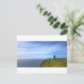 Cliffs of Moher, O'Brien Tower, Irland Postkarte (Stehend Vorderseite)