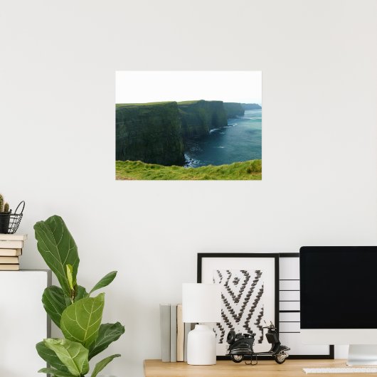 Cliffs of Moher Poster (Heimbüro)