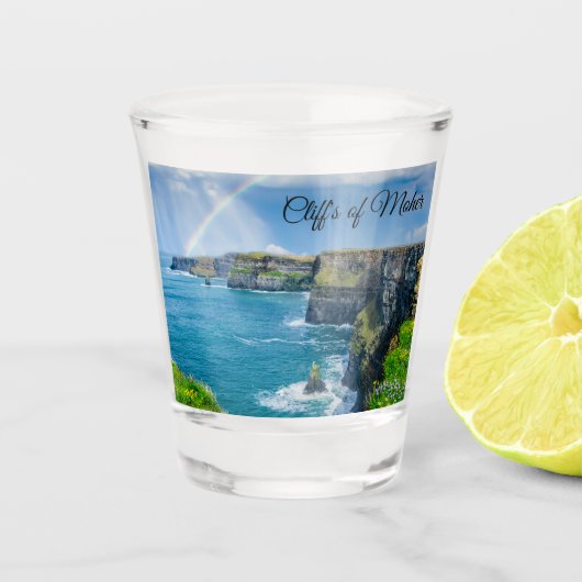Cliff's of Moher Schnapsglas (Vorderseite)