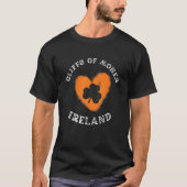 CLIFFS OF MOHER Shamrock Gaelic Football and Hurli T-Shirt (Vorderseite)