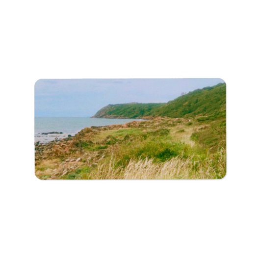 Cliffs of Skåne  - Southern Sweden Adressaufkleber (Vorne)