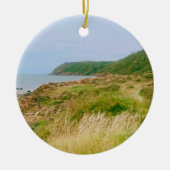 Cliffs of Skåne - Southern Sweden Keramik Ornament (Vorne)