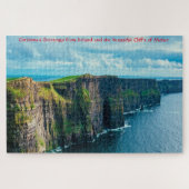 Cliff's von Moher Irland. Jigsaw Puzzle (Horizontal)